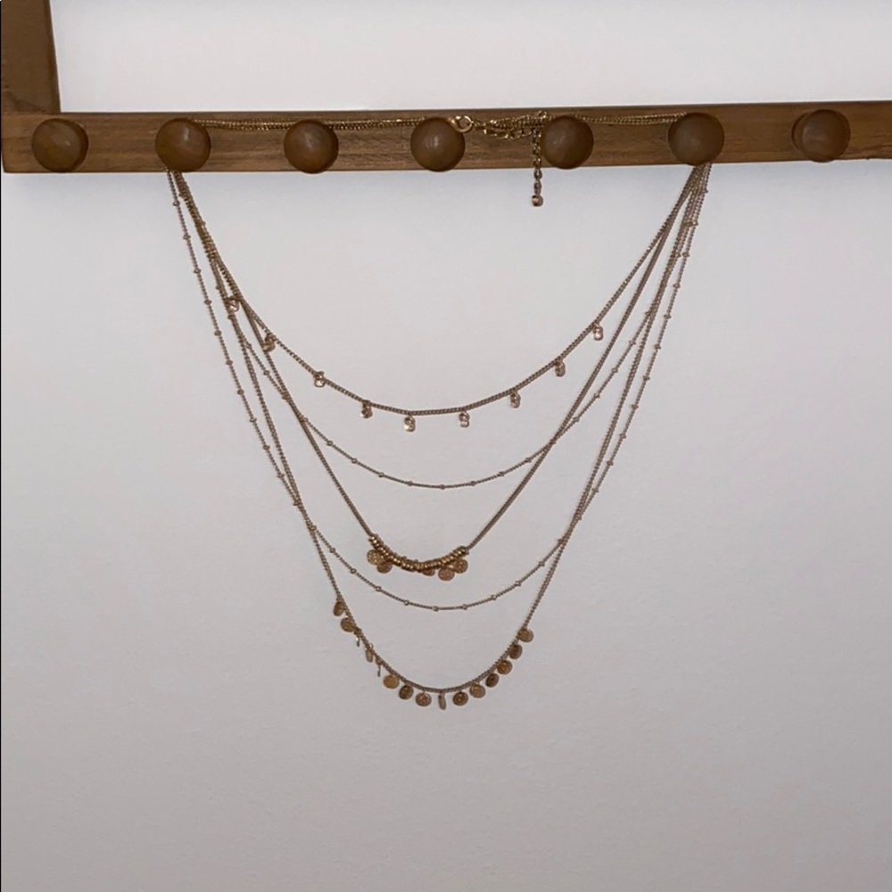 Gold necklace